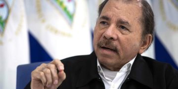 GRAF5549 MANAGUA (Nicaragua), 4/9/2018.- El presidente de Nicaragua, Daniel Ortega, lamenta que los "gobiernos de derechas" de Latinoamérica hayan acabado, en su opinión, con los organismos de cooperación regional.En una entrevista con Acan-Efe, Ortega explica que "América Latina está siendo víctima de lo que es la falta de actitud democrática de gobiernos de derecha que han provocado una polarización y una fractura en los organismos de integración" de la región latinoamericana.EFE/Jorge Torres