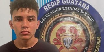 Uno de los detenidos, Anthony Junior Aguilera Jiménez