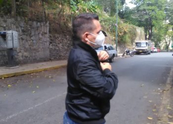 Richard La Rosa, jefe de Seguridad de la Morgue de Bello Monte / Foto @RosibelCGV