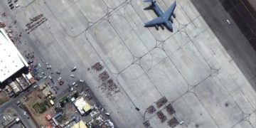 Foto referencial del aeropuerto de Kabul