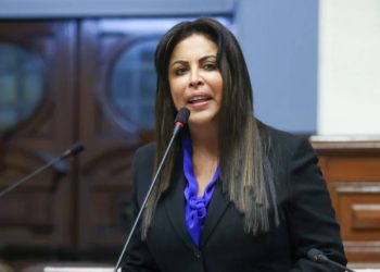 Patricia Chirinos, tercera vicepresidenta del Congreso de Perú / Foto Andina