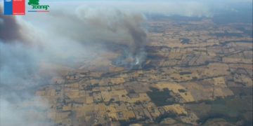 Vía Conaf - Incendios forestales