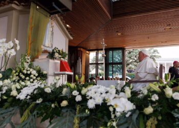 05/08/2023 El Papa reza en la capilla de las apariciones de Fátima
ESPAÑA EUROPA MADRID SOCIEDAD
Santuario de Fátima/ JMJ Lisboa 2023