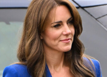 Kate Middleton,Princess of Wales during a visit to Marlow