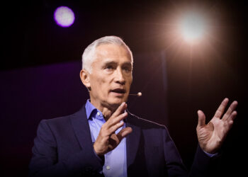 Jorge Ramos speaks at TED en Español at TED2017 - The Future You, April 24-28, 2017, Vancouver, BC, Canada. Photo: Ryan Lash / TED