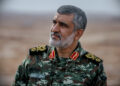 This handout photo provided by Iran's Revolutionary Guard Corps (IRGC) official website via SEPAH News on January 16, 2021, shows General Amir Ali Hajizadeh, the head of the Revolutionary Guard's aerospace division, during a military drill in an unknown location in central Iran. - Iran's Revolutionary Guards  launched a missile and drone drill in central Iran, their official website reported, marking the third exercise held by the country's military in almost two weeks. (Photo by - / SEPAH NEWS / AFP) / / XGTY / RESTRICTED TO EDITORIAL USE - MANDATORY CREDIT "AFP PHOTO / Iran's Revolutionary Guard via SEPAH NEWS" - NO MARKETING - NO ADVERTISING CAMPAIGNS - DISTRIBUTED AS A SERVICE TO CLIENTS