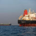 Ships anchored in the Strait of Hormuz near Larak Island, Iran. Photographer: Majid Saeedi/Getty Images Europe
