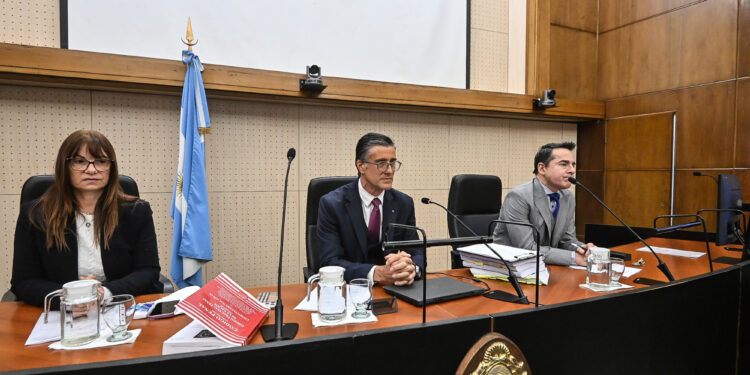 Juicio preparatorio hotesur los sauces  Foto Federico Lopez Claro